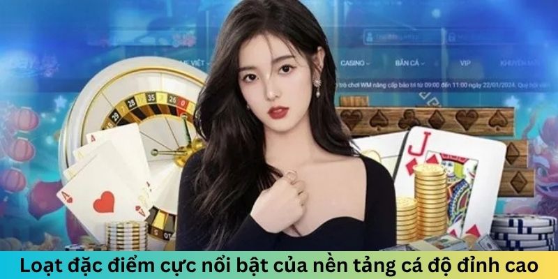 Loạt đặc điểm cực nổi bật của nền tảng cá độ đỉnh cao
